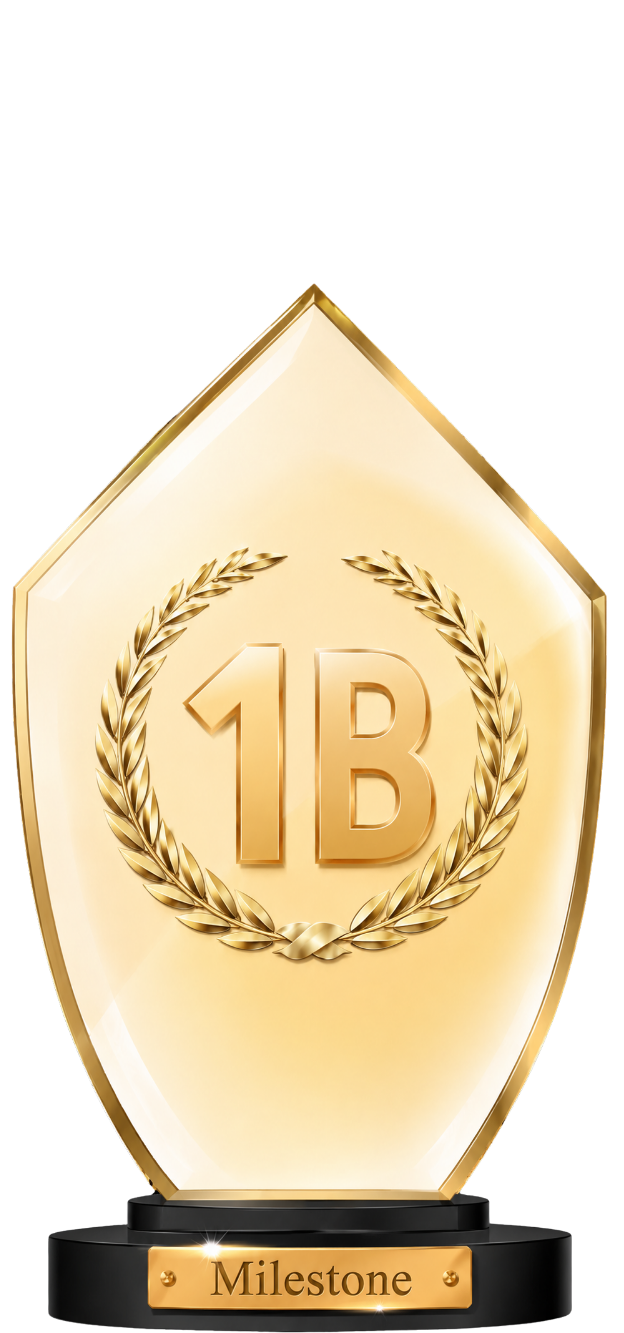 1 Billion Practice Questions Served milestone badge